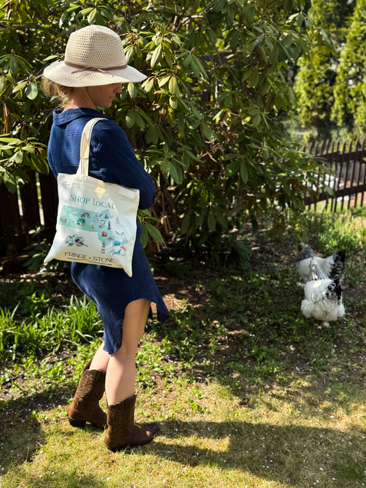 SHOP LOCAL MARKET TOTE