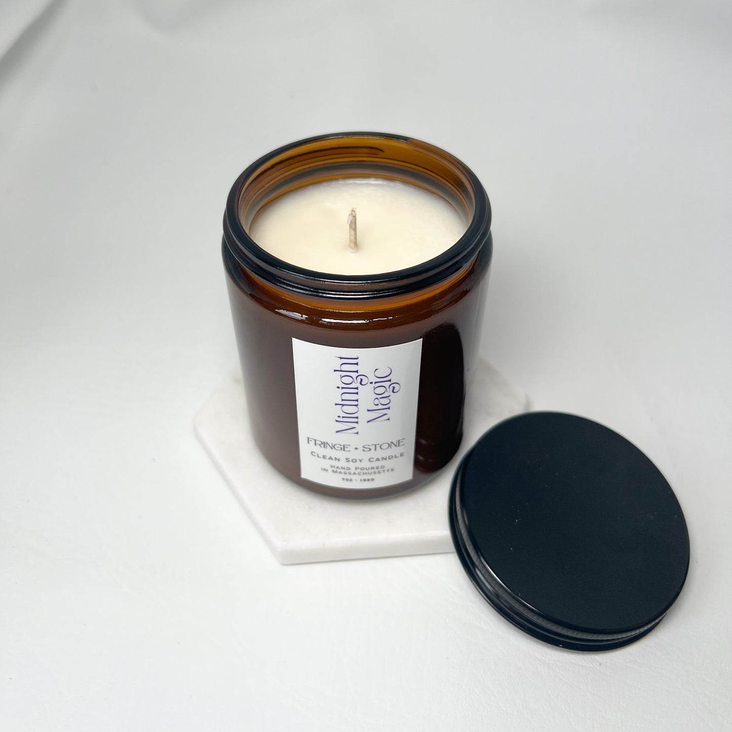 MIDNIGHT MAGIC SOY CANDLE 7 OZ.