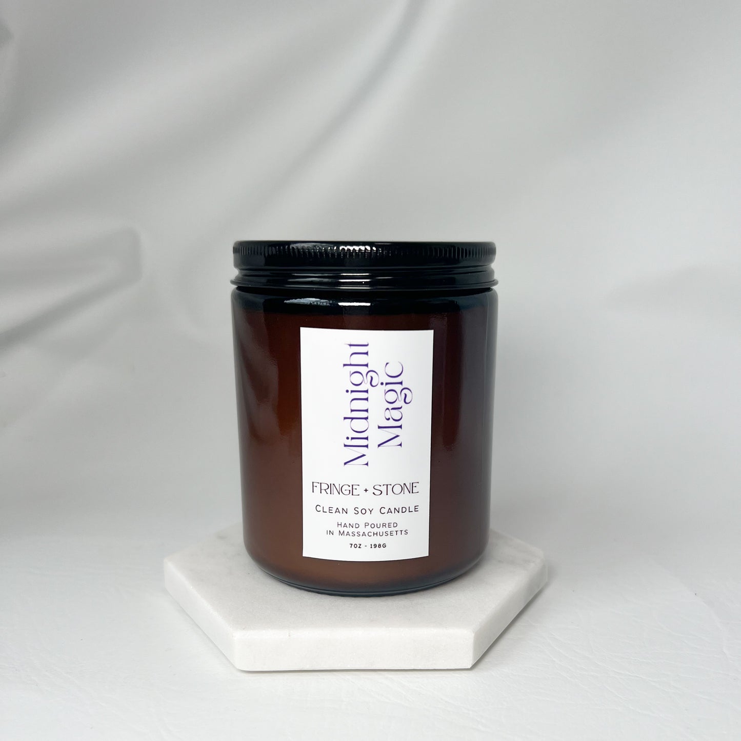 MIDNIGHT MAGIC SOY CANDLE 7 OZ.