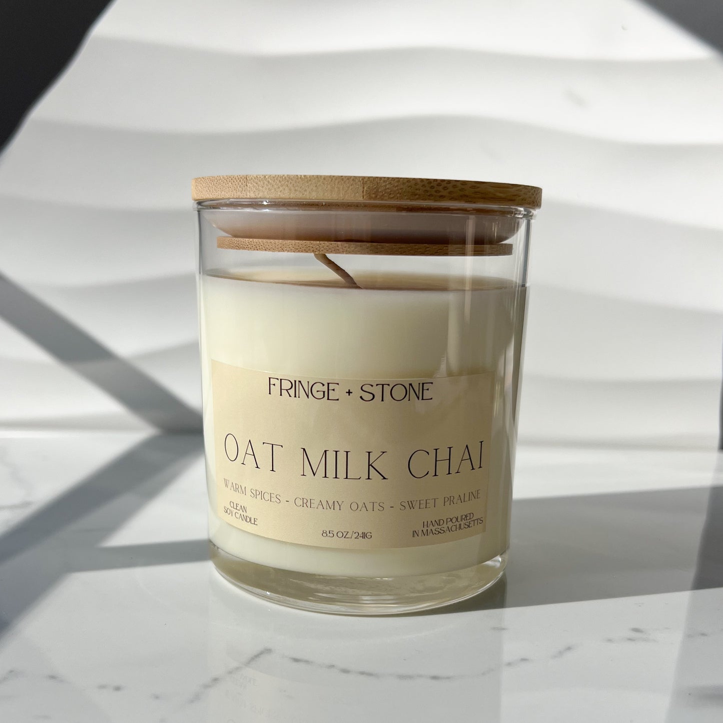 OAT MILK CHAI 8.5 OZ. SOY CANDLE