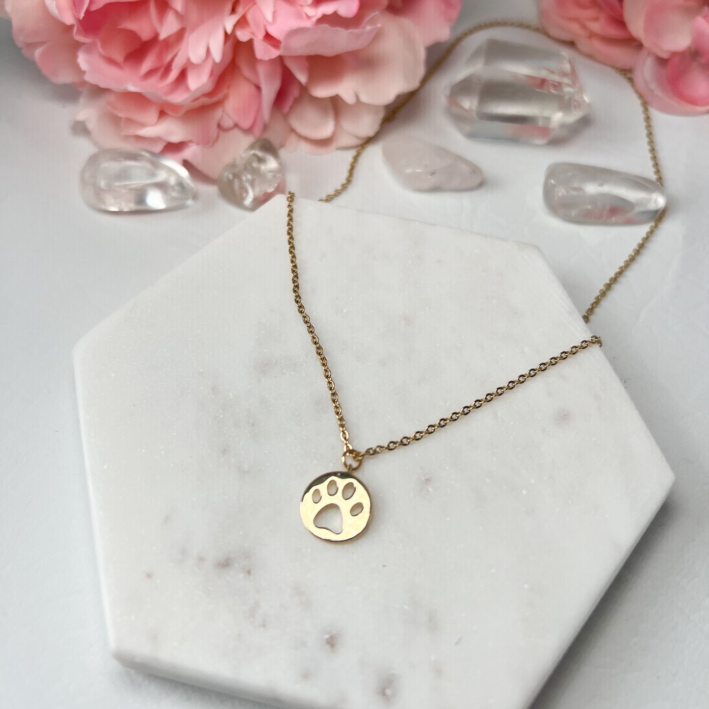 PAW PRINT NECKLACE