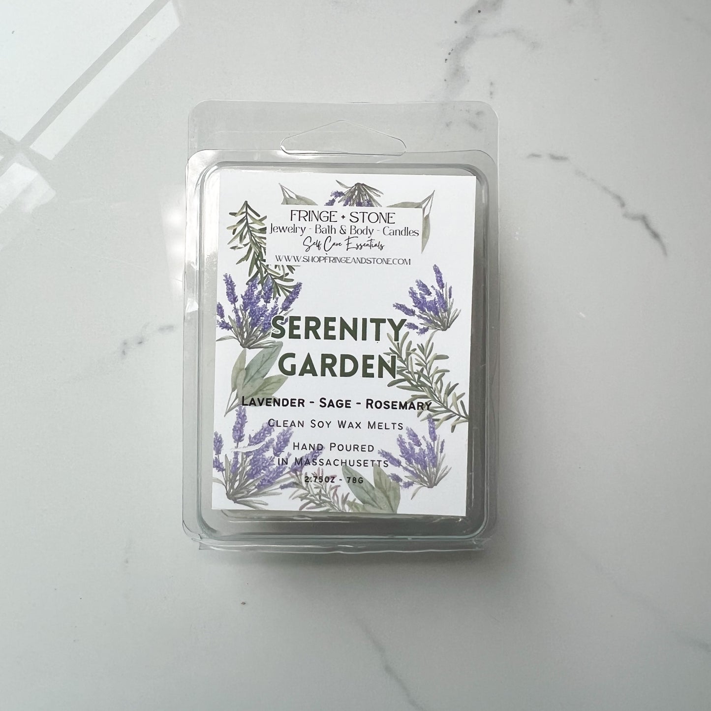 SERENITY GARDEN WAX MELTS