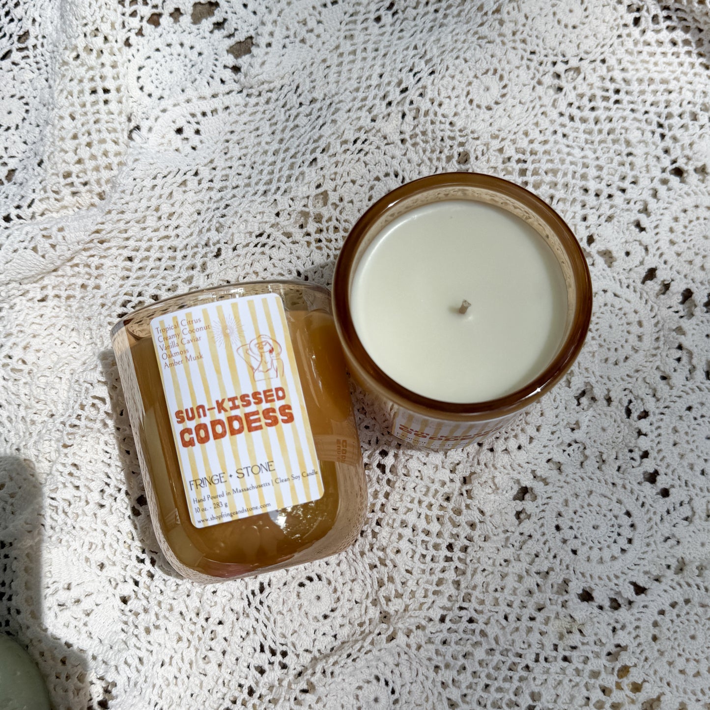 SUN-KISSED GODDESS - SOY CANDLE 10 oz.