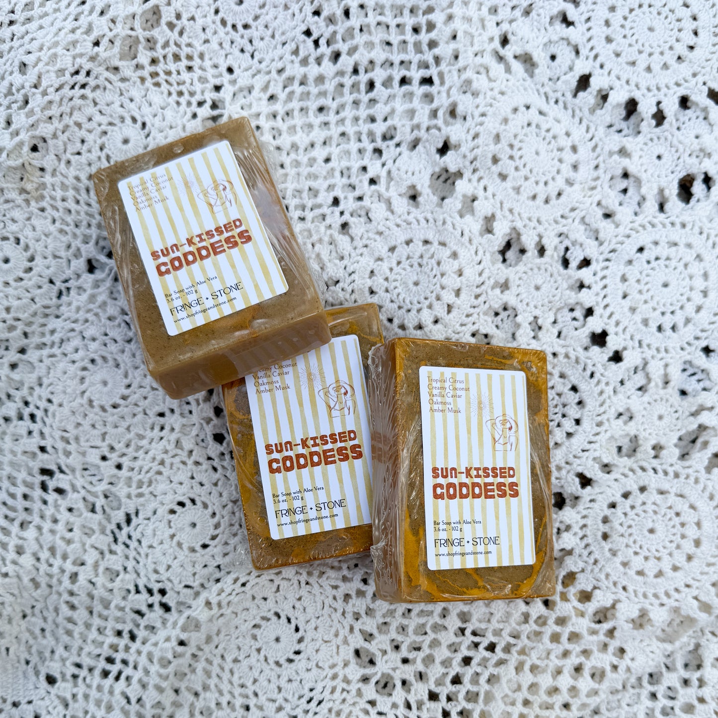 SUN-KISSED GODDESS BAR SOAP