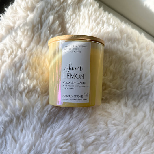 SWEET LEMON SOY CANDLE - 8.5 oz.