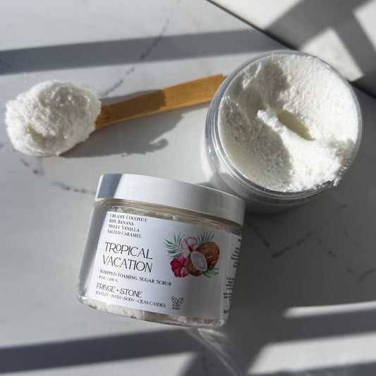 TROPICAL VACATION - WHIPPED FOAMING SUGAR SCRUB