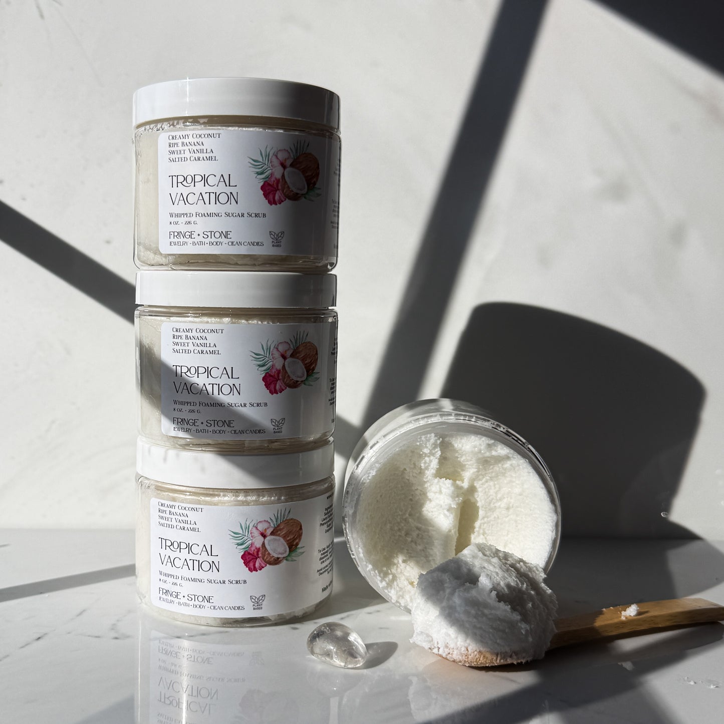 TROPICAL VACATION - WHIPPED FOAMING SUGAR SCRUB