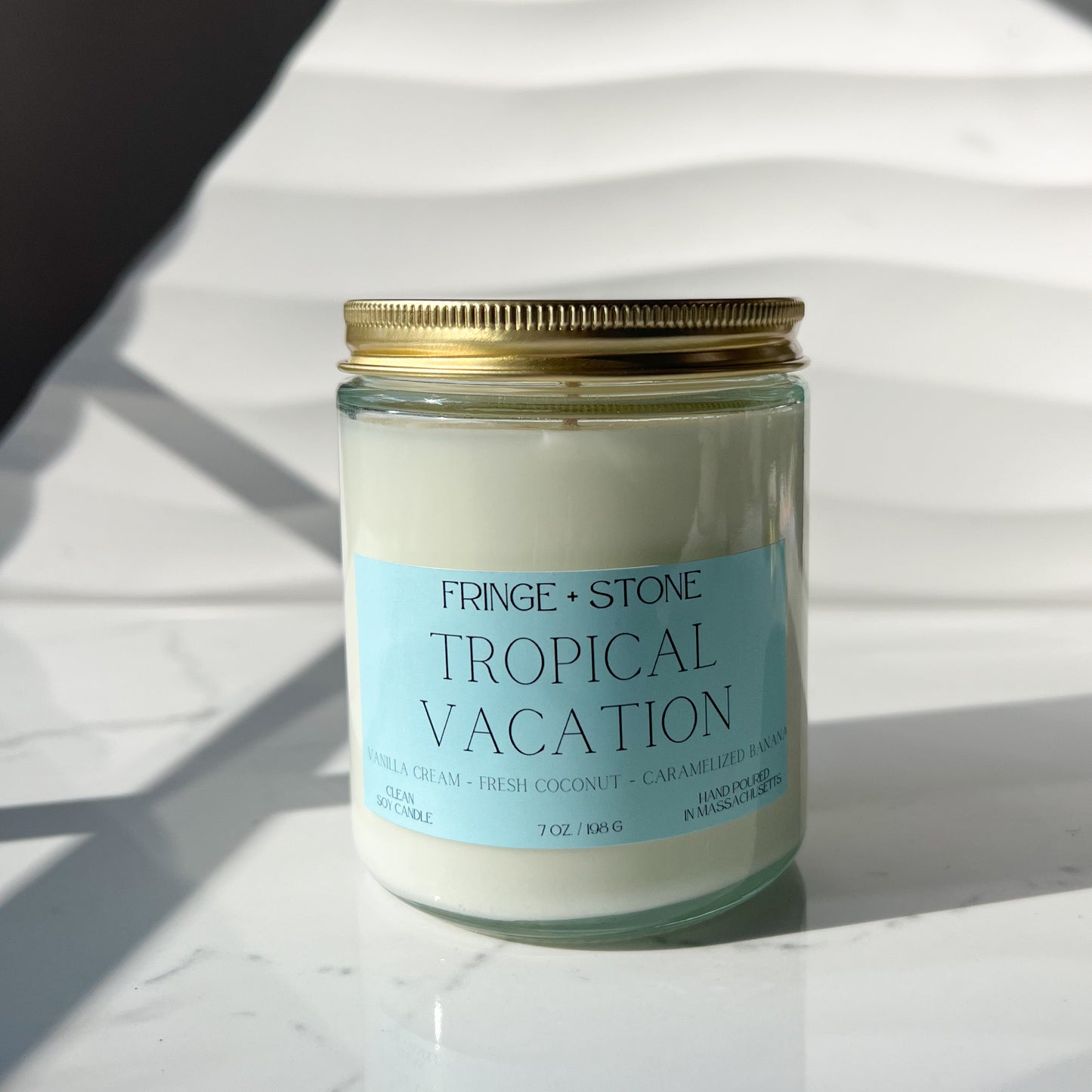 TROPICAL VACATION SOY CANDLE 7 OZ