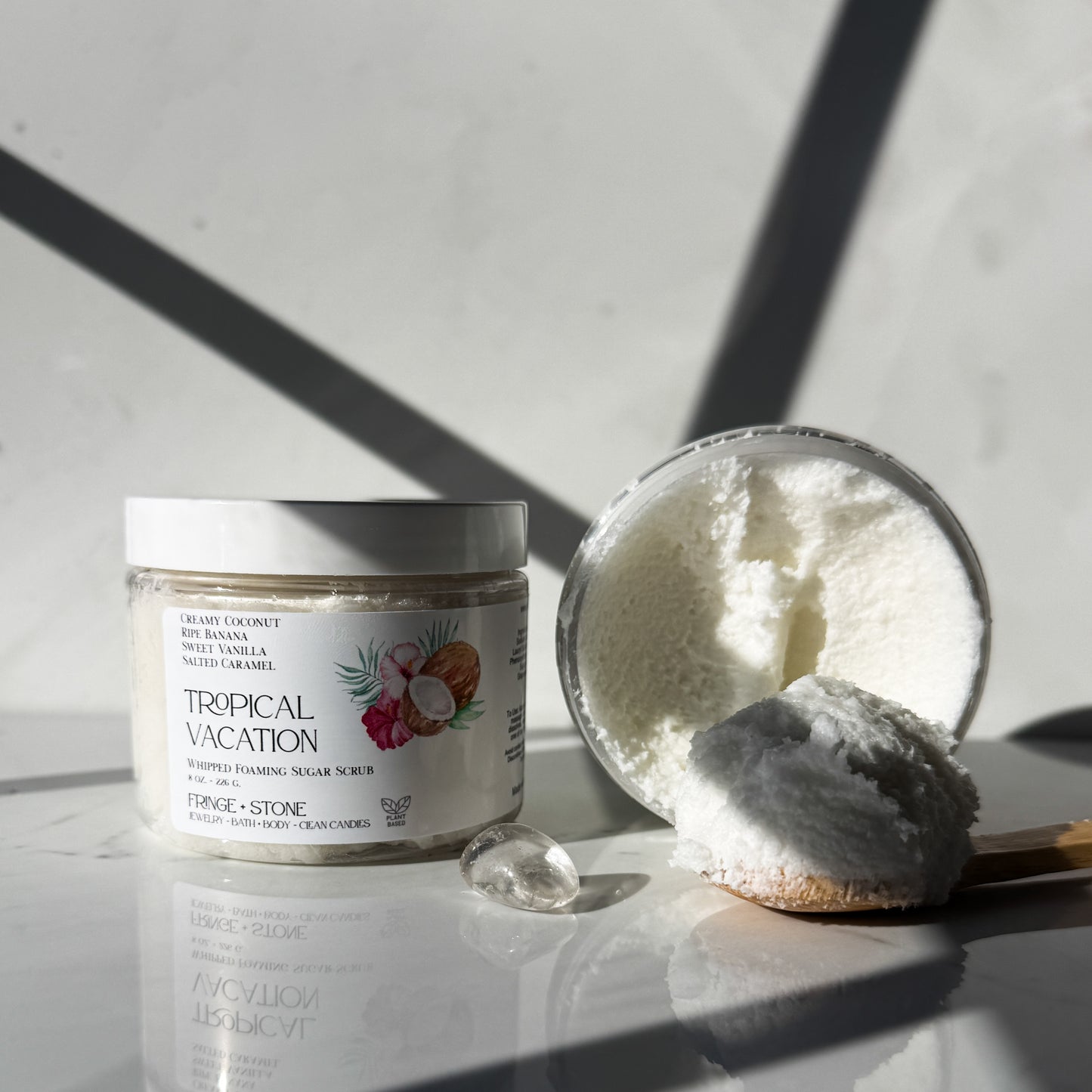 TROPICAL VACATION - WHIPPED FOAMING SUGAR SCRUB