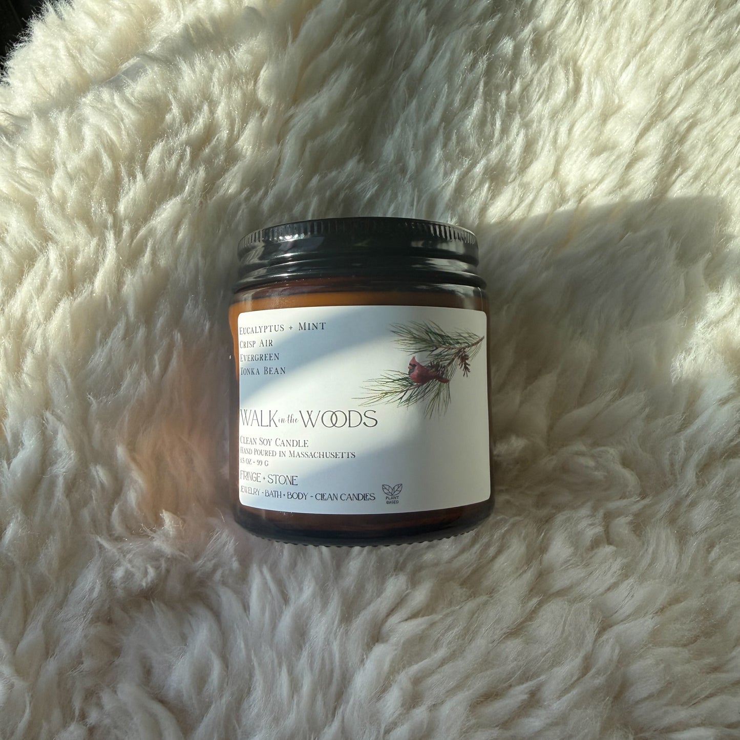 WALK IN THE WOODS SOY CANDLE - 3.5 oz.
