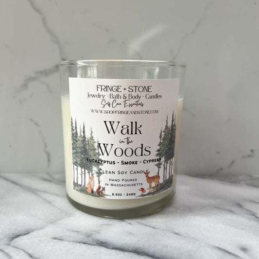 WALK IN THE WOODS CANDLE 8.5oz.