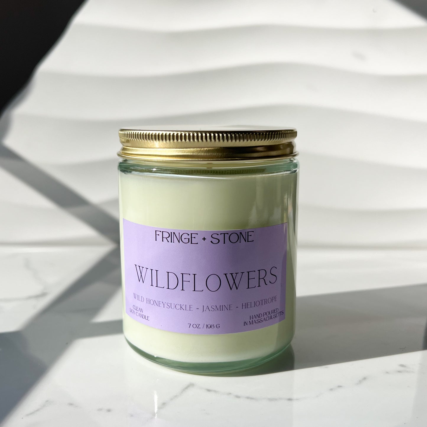 WILDFLOWERS SOY CANDLE - 7 OZ.